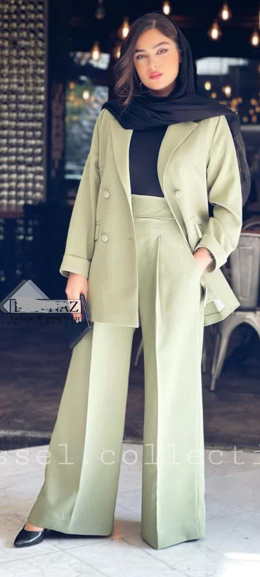 کت و شلوار زنانه شیک و مزونی